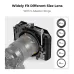 K&F Concept SKU.2181V1 Matte Box Kit With Two 4×5.65″ Square Filters