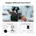 K&F Concept SKU.2181V1 Matte Box Kit With Two 4×5.65″ Square Filters