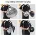 Step-by-step front view showing how to fold the K&F Concept KF18.0004 60cm 5 in 1 Circular Lighting Reflector.