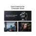 DJI Osmo Pocket 4P Standard Combo feature graphic highlighting dual cameras for cinematic shots.