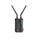 Hollyland Pyro H wireless video transmitter and receiver showing dual antennas and 4K support