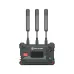 Hollyland Pyro S wireless video receiver front view with three antennas and 4K support