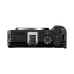 Canon EOS R50 V body showing upper view and knob