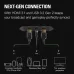 Promotional view of Elgato Game Capture 4K X capture card highlighting next-generation connectivity options.