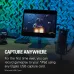 Lifestyle view of Elgato Game Capture 4K X capture card connected to a gaming setup and monitor.