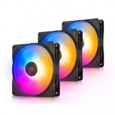 Deepcool RF120 FS 120mm LED Case Fan 3-in-1 Pack