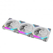 Lian Li UNI FAN SL120 120mm RGB White Cooling Fan (3 Fan Pack)