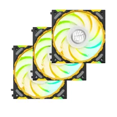 Yeston Zeaginal ZC-Zhuishen LED 120mm Case Fan (3 Pack)