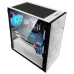 Aigo DarkFlash DLM21 Tempered Glass Micro ATX White Gaming Case