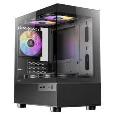 Antec CX200M RGB ELITE Full-View Mini-Tower Gaming Casing