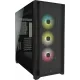 Corsair iCUE 5000X RGB Tempered Glass Mid-Tower ATX PC Smart Case