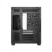 Rear view of DeepCool CG330 3F gaming case with ventilation grilles, expansion slots, and cooling fan