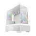 DeepCool CG380 3F WH gaming case with tempered glass panel and RGB fans for airflow and style