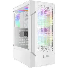 Gamdias AURA GC7 WH RGB ATX Mid-Tower Gaming Casing