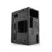 Rear side view of Golden Field 2506B Micro-ATX Casing highlighting ventilation, slots, and internal layout