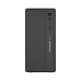 Front panel view of black MaxGreen Entice G1 Pro casing showing textured vertical lines, front I/O ports, and MaxGreen logo.