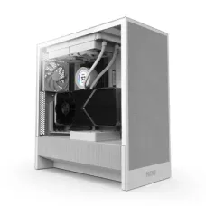 NZXT H5 Flow 2024 Compact Mid-tower Airflow Casing White