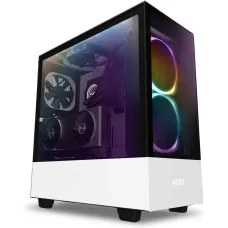 NZXT H510 Elite Compact Mid Tower White Casing with Smart Device 2