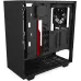 NZXT H510i Compact Mid Tower Black & Red Casing with Smart Device 2