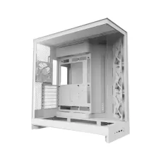 NZXT H9 Flow Dual-Chamber Mid-Tower Airflow Casing White (2025)