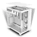 NZXT H9 Flow Dual-Chamber Mid-Tower Airflow Casing White