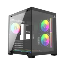 T-Wolf Mystery Box NV X5 Infinity ARGB M-ATX Mid Tower Gaming Casing