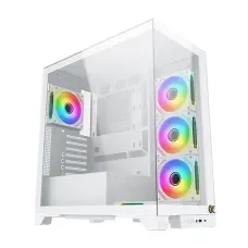 Xigmatek Endorphin Ultra Arctic Mid Tower RGB Gaming Case