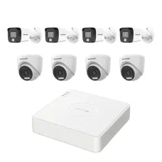 HIKVISION 8 unit 1080P night vision security cc camera Package