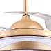 Breezelux BL-1540 48" Decorative Chandelier Ceiling Fan With Light and Remote