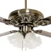 Crompton Nebula 48" Decorative Chandelier Ceiling Fan With Light