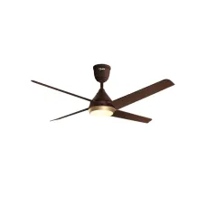 Qulik Alpha Edge 4B UL 53" Decorative Silent Ceiling Fan With Light & Remote