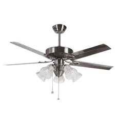 Qulik Luxoria UL 52" Ceiling Fan With Light and Remote