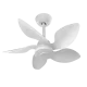 Qulik Flora 28" Decorative Silent Ceiling Fan With Remote