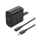 FONENG UK32 25W GaN Fast Charger with Type-C Cable