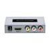 Dtech DT-7019A HDMI to AV converter on a white background, showing the HDMI input and the three AV outputs.
