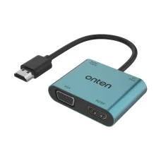 Onten OTN-5166HV HDMI to HDMI+VGA Adapter with Audio