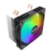 Front angled view of Antec A450 FRGB CPU Air Cooler with RGB fan and tower heatsink.