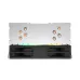 Bottom view of Antec A450 FRGB CPU Air Cooler highlighting the heatsink base and fan.