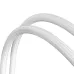Antec Omni 360 ARGB AIO Liquid CPU Cooler sleeved tubing close-up view highlighting durable braided design