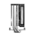 Side profile view of DeepCool AG400 G2 ARGB CPU Cooler showing fin stack, heat pipes, and mounted cooling fan.