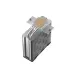 Top angled view of DeepCool AG400 G2 Single Tower 120mm CPU Cooler showing exposed heat pipes and compact heatsink structure