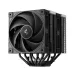 Angled view of DeepCool AK620 G2 DIGITAL NYX CPU Cooler with large heatsink, multiple heat pipes, and airflow fan.