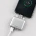 Smartphone charging view of KUWAJIA KH-51 Type-C Charging Protector with cable attached and 75% battery indicator.