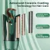 Promotional view of VGR V-583 professional automatic hair curler showcasing advanced ceramic coating technology.