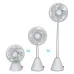 Xundd XDOT-024 Type-C Rechargeable Oscillating Fan