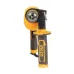 Front view of INGCO ID9008 Drill Machine angle grinder showing circular disc and side handle for stable operation.