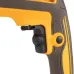 Close-up of INGCO ID9008 Drill Machine handle and trigger area with variable speed control dial and ergonomic grip.