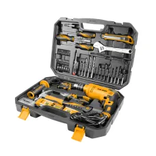 Tolsen 79685 13mm 710W Hammer Drill With 95 Pcs Tool Set