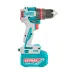 Close-up of TOTAL TIDLI426982 Drill Machine showing torque ring, brushless label, and 42V MAX battery pack.