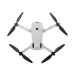 Top view of DJI Lito 1 Drone 4K Fly More Combo with RC-N3 Controller showing gray body and foldable propellers.